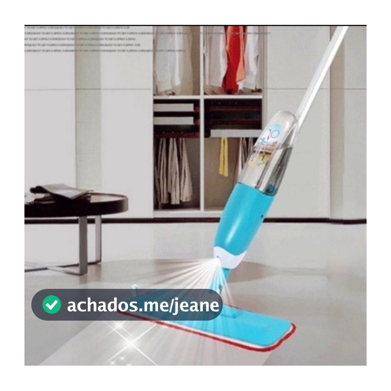 Mop Spray Refil de Microfibra Com Reservatório