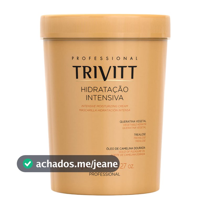 Máscara Hidratação Intensiva Trivitt 1kg