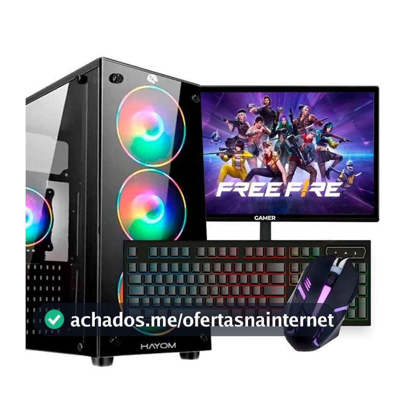 PC GAMER COMPLETO AMD RYZEN 3 3200G 16GB (RADEON VEGA 8), A520M, SSD 1TB