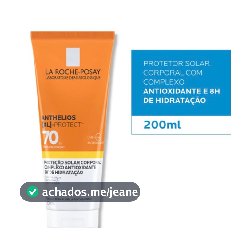 Anthelios [xl] Protetorect Protetor Solar Corporal Fps 70 200ml