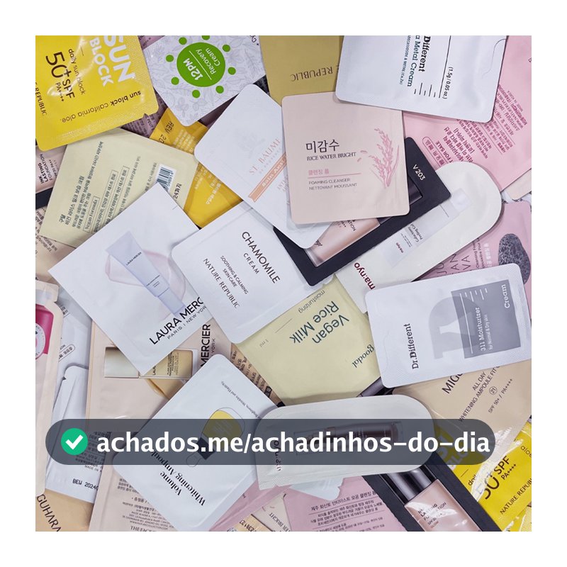 Sachê Coreano de Skincare 1 Unidade | Marcas Variadas | Koksara