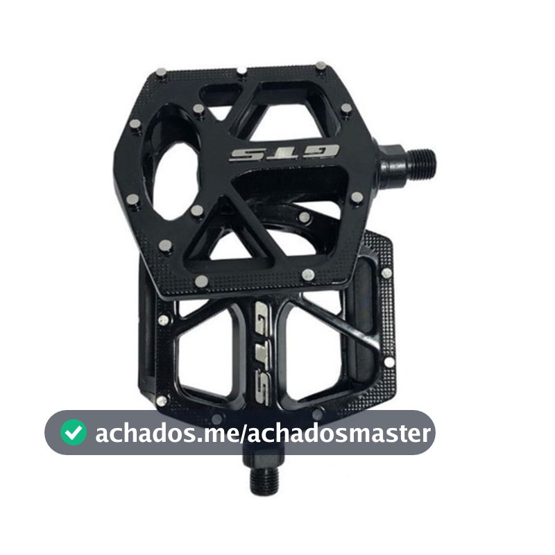 Par Pedal Plataforma Rosca Grossa 9/16 Gts Alumínio ou Nylon escolha na variação Oferta