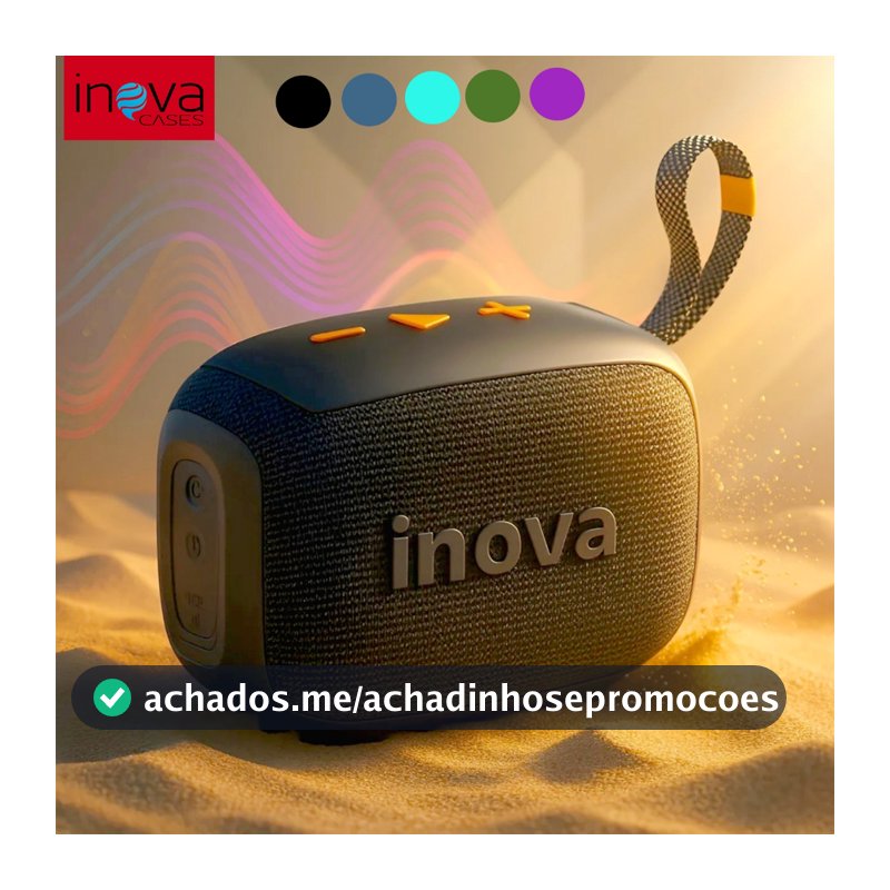 Inova caixa de som blootooth Portátil Go 4 Com Bateria Esportiva À Prova D 'Água pen drive FM TWS caixinha de som