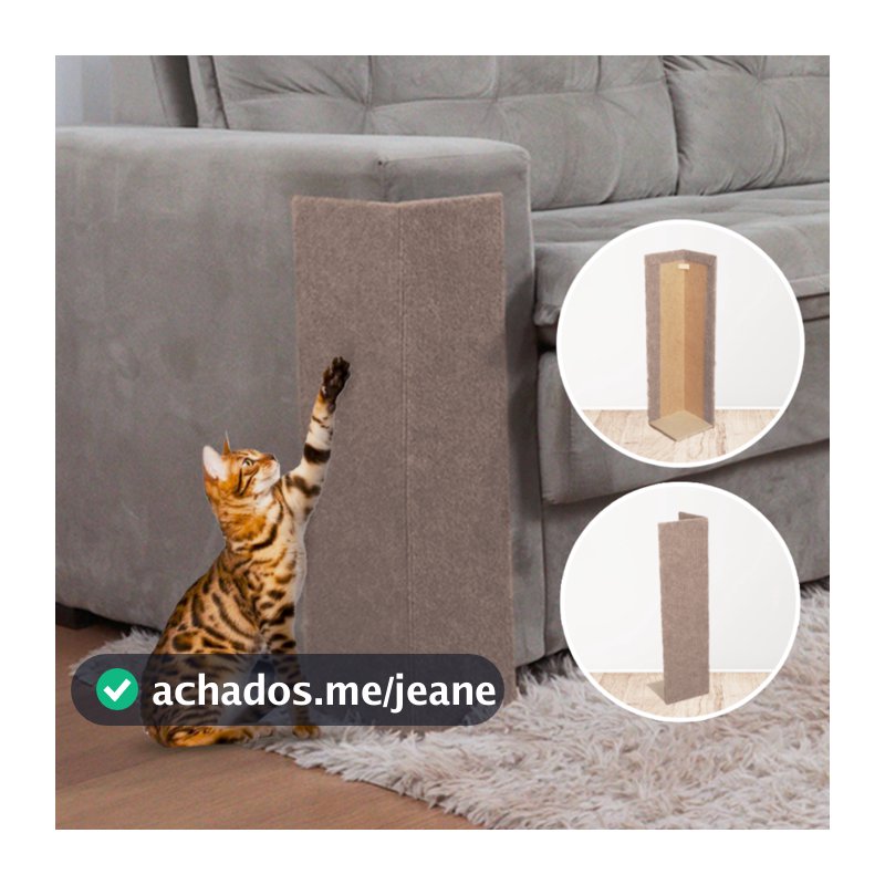 Protetor de Braço de Sofá Arranhador de Gatos Kit 2 Peças Envio Rápido