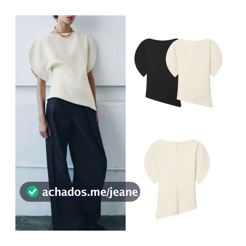 Novas mulheres estilo europeu americano outono inverno temperamento manga bufante Top1063198