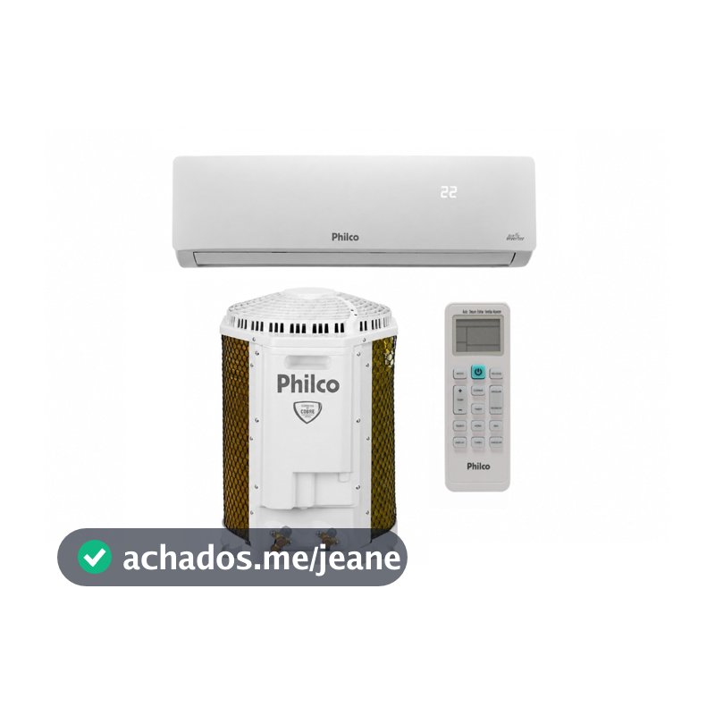 AR Condicionado Split Philco Hw Inverter 9.000 Btus/H Frio Pac9ft 220v