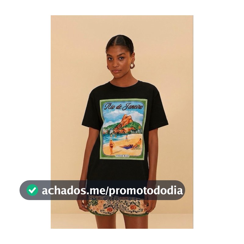 INSP T-shir BLUSA F4RM COM TODAS AS ETIQUETAS E TAG