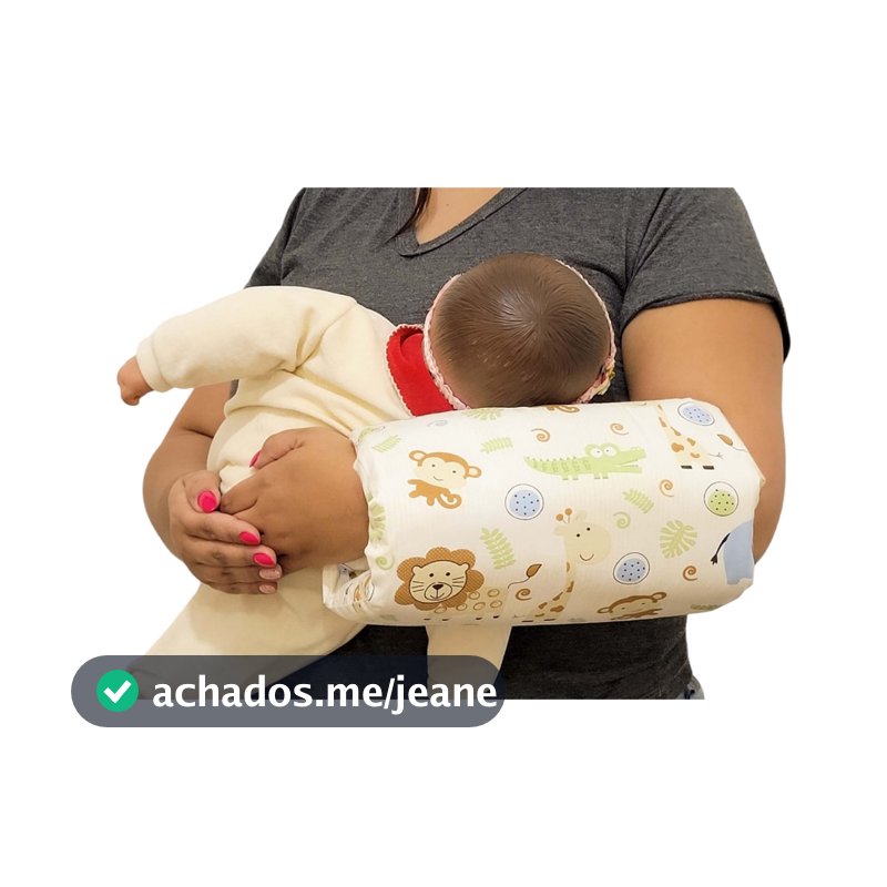 Almofada Para Amamentação Portatil de Braço Impermeavel Colorida Promoção