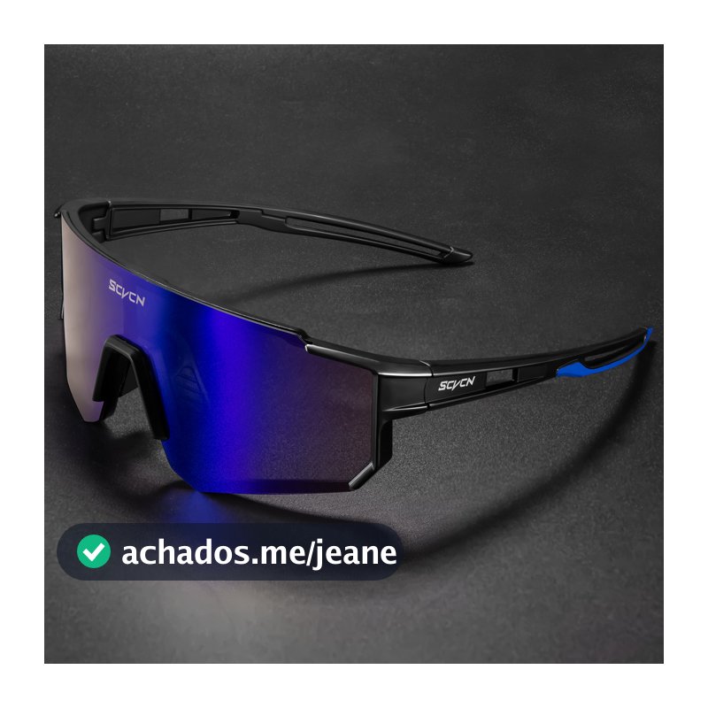 Óculos de Sol SCVCN Fashion para Uso Externo, MTB, Ciclismo, Caminhadas, Montanha,  Proteção UV400
