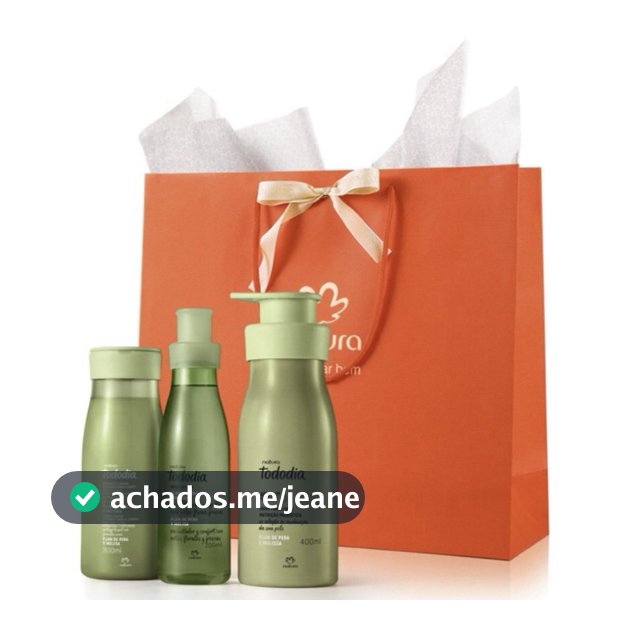 Kit Tododia Flor de Pêra e Melissa Natura Escolha o seu