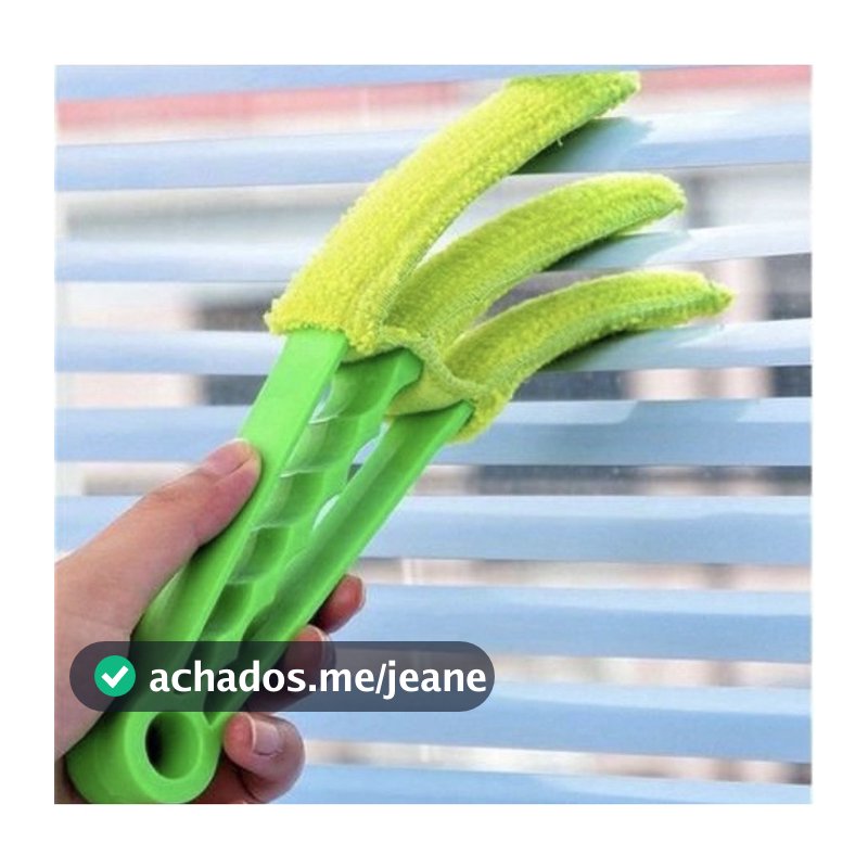 Limpador Persiana Grade Ar Condicionado Ventiladores Com Refil