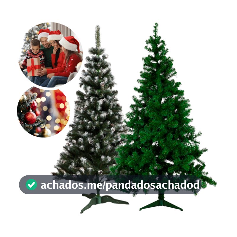 Árvore Natal Verde 60cm/120cm/150cm/180cm/210 Galhos Decoração Natalina Pinheiro Premium