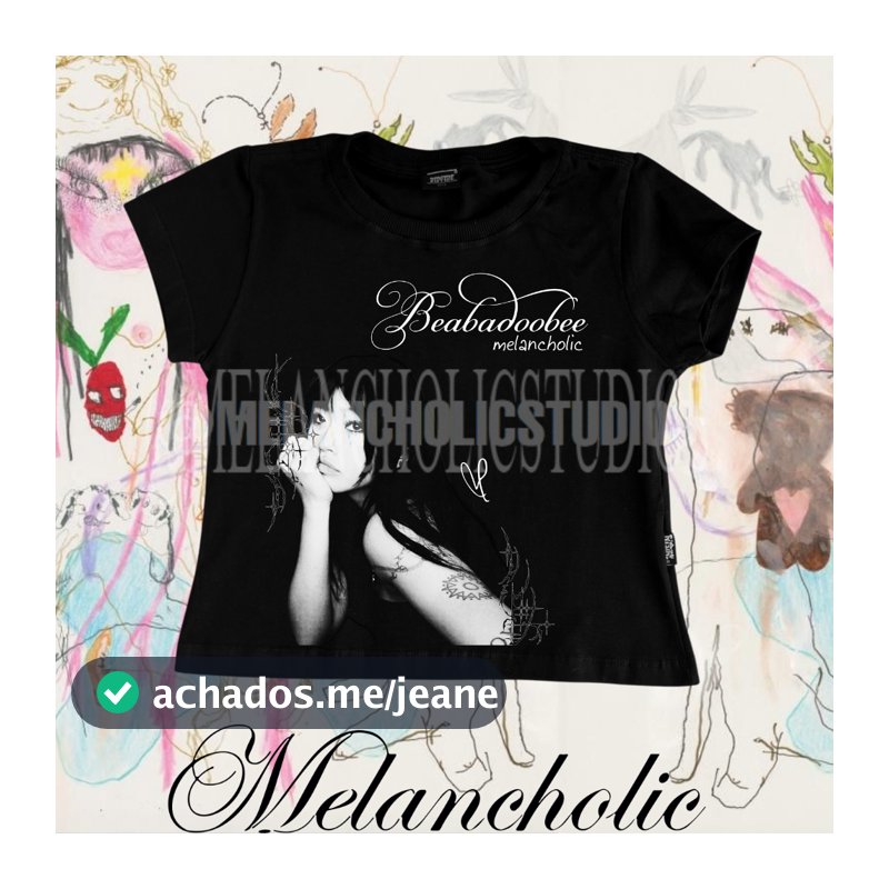 Baby Tee Inspired Beabadoobee-Y2K Alternativo