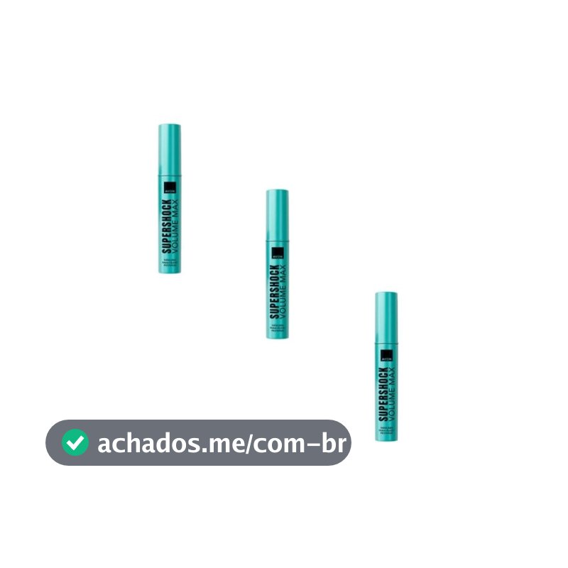 Avon Máscara de Cílios Supershock Max Volume Preto