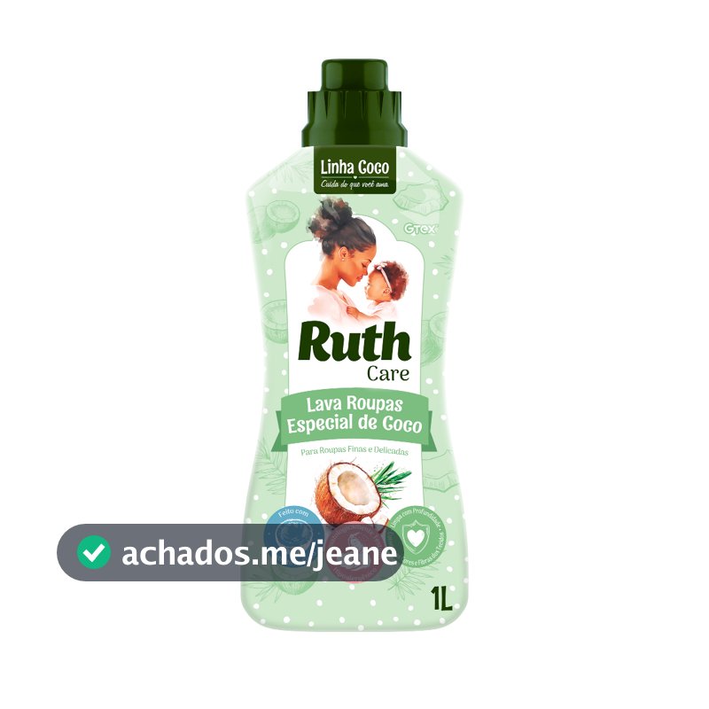 Lava Roupas Líquido Coco Ruth 1L