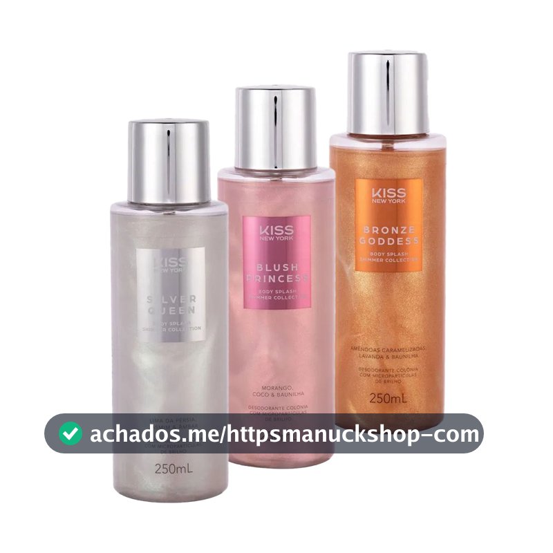 Body Splash Kiss New York Shimmer 250ml
