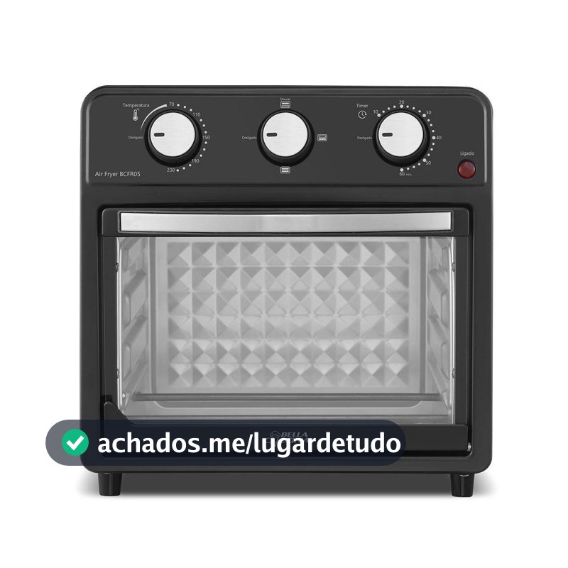 Air Fryer Oven Britânia 12L Bella Cuccina 1500W BCFR05 110V