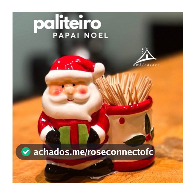 Paliteiro Papai Noel / Boneco de neve Natal envio rápido