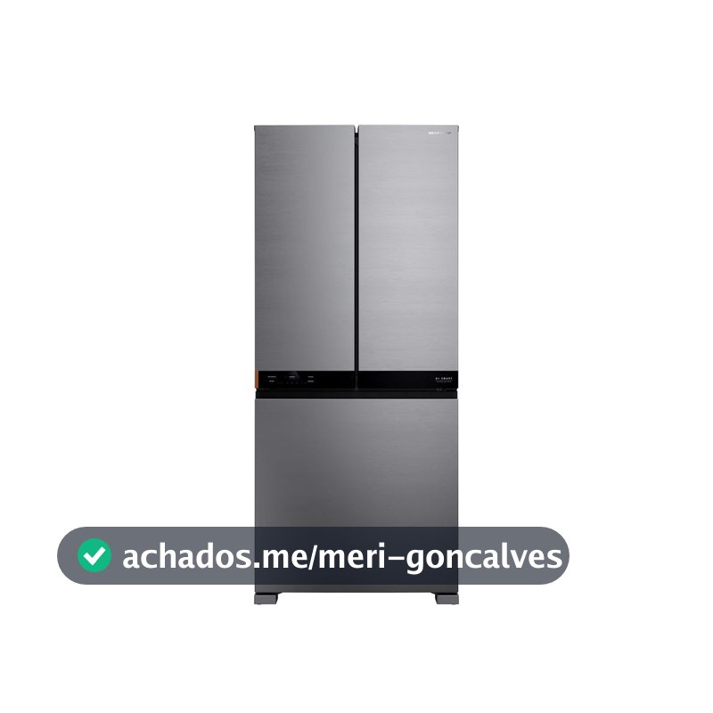 Geladeira Inteligente B= Smart 3 Portas French Door Frost Free 630L cor Inox Brastemp - BRO88AK