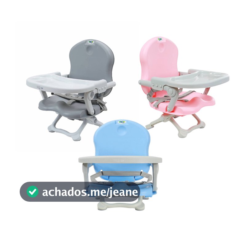 Cadeira Alimentacao Bebe Portatil Compacta Dobravel Refeicao Zip Maxi Baby