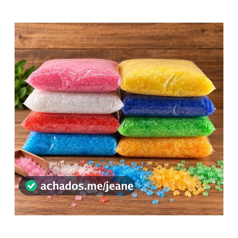 Sais De Banho 1kg Banheira Ofurô Spa Relaxante Aromas
