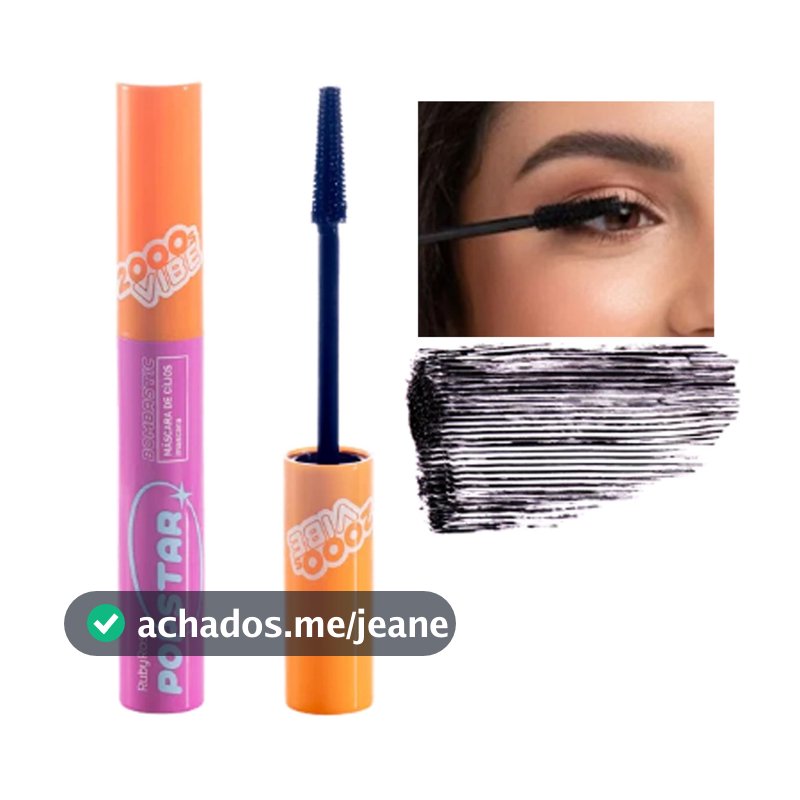 Mascara para Cilios Ruby Rose Bombastic Popstar Hbe2004