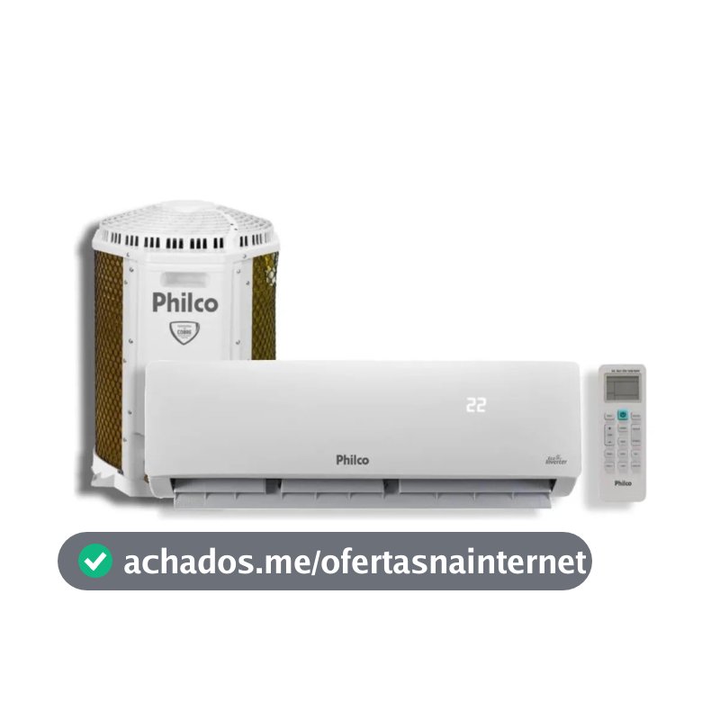 AR CONDICIONADO INVERTER PHILCO 9000 BTUS FRIO 220V PAC9FT