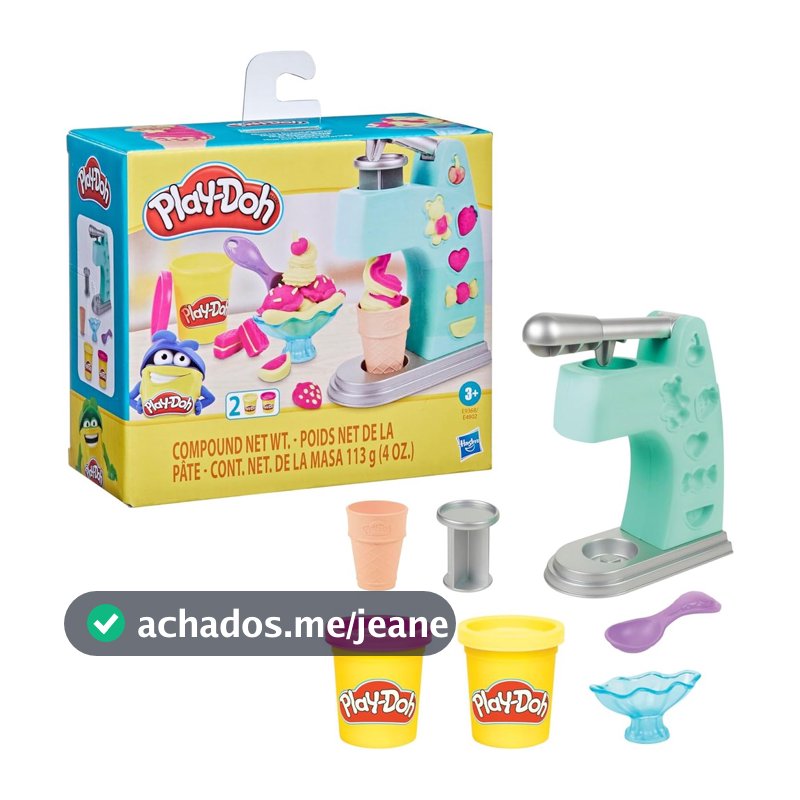 Play Doh Clássicos Mini Sorveteria Divertida Hasbro E9368
