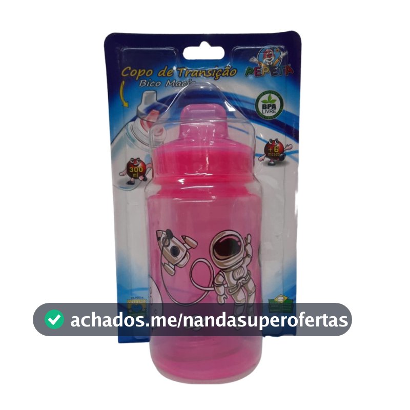 Copo De Transição Bico Macio Pepeta 300 ml