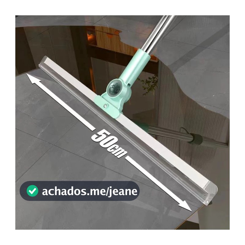 Rodo Limpador De Silicone Mágico multi-Funcional Varredor De Vidros Molhado E Seco De Uso Duplo/Vassoura
