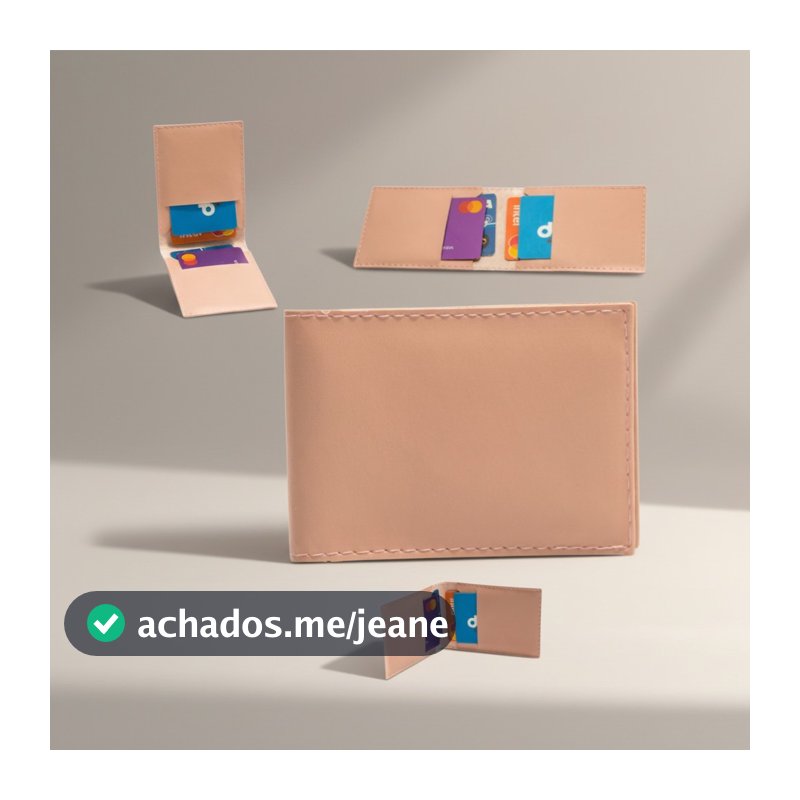 kit 50 Porta Cartão Masculino e feminino