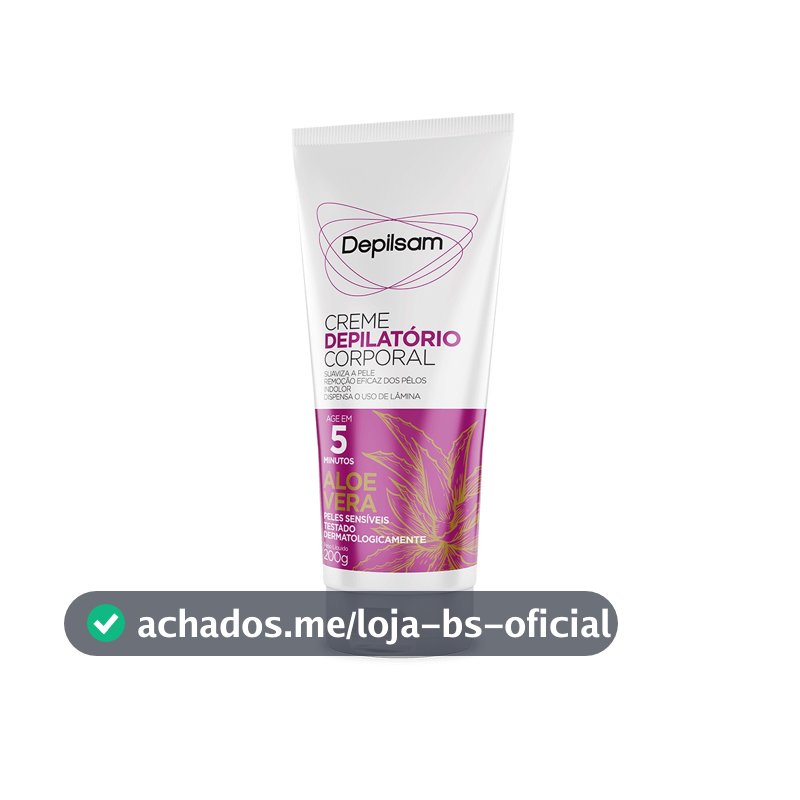 Creme Depilatório Corporal Depilsam Aloe Vera 200G
