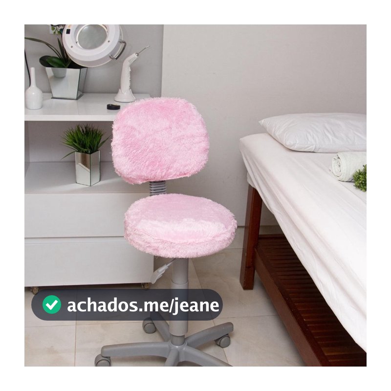 Capa para Cadeira Mocho Estetica Q Pelo Curto