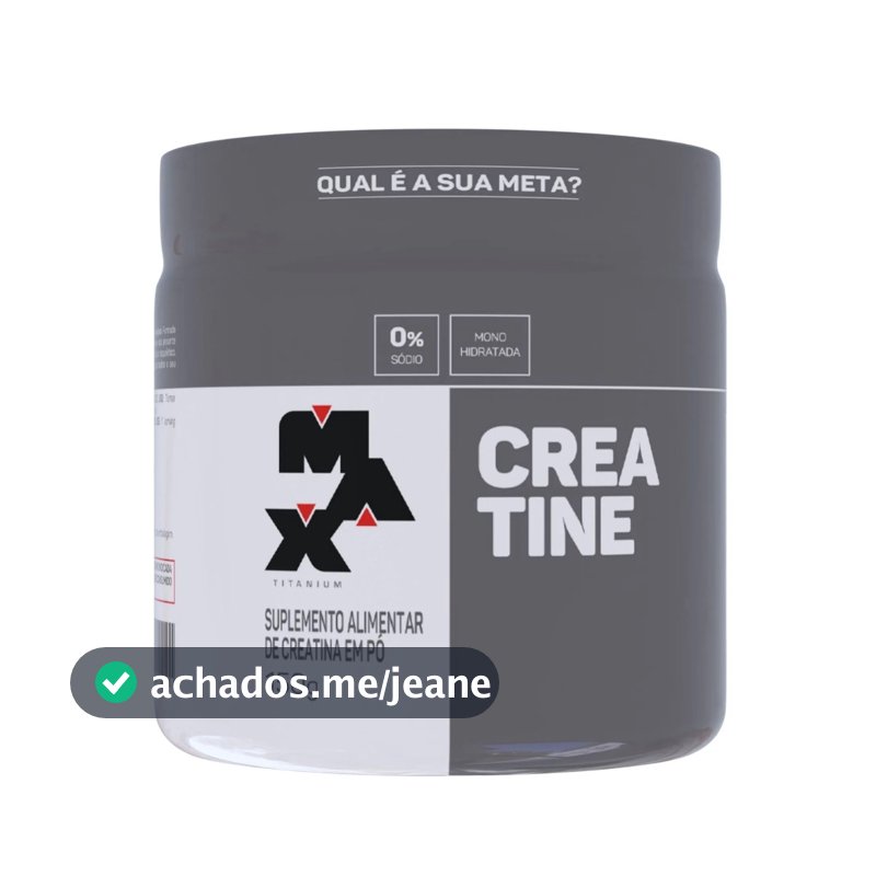 Creatina Pote 150 G Max Titanium