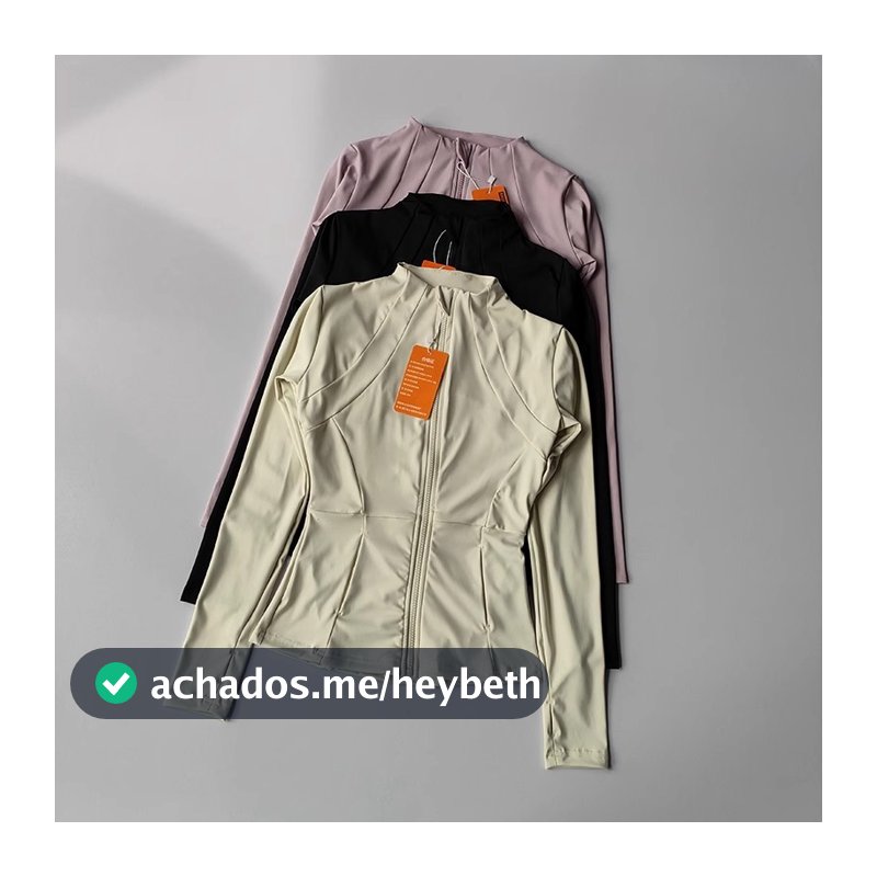 Mulheres Jaqueta Esportiva Zip Fitness Yoga Camisa Treino Correndo Casacos Quente Ginásio Manga Longa Superior Cardigan