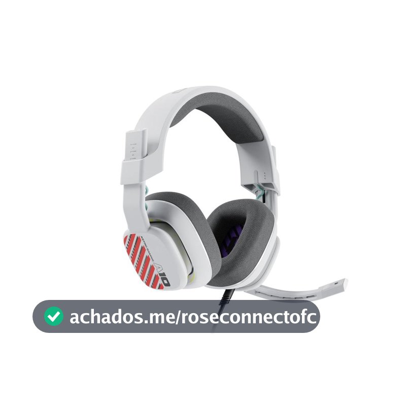 Headset Gamer Astro Logitech A10 P/ Xbox Branco 939-002051
