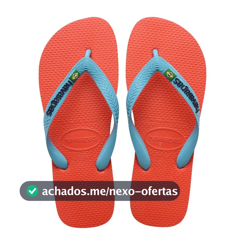 Chinelo Havaianas Brasil Logo