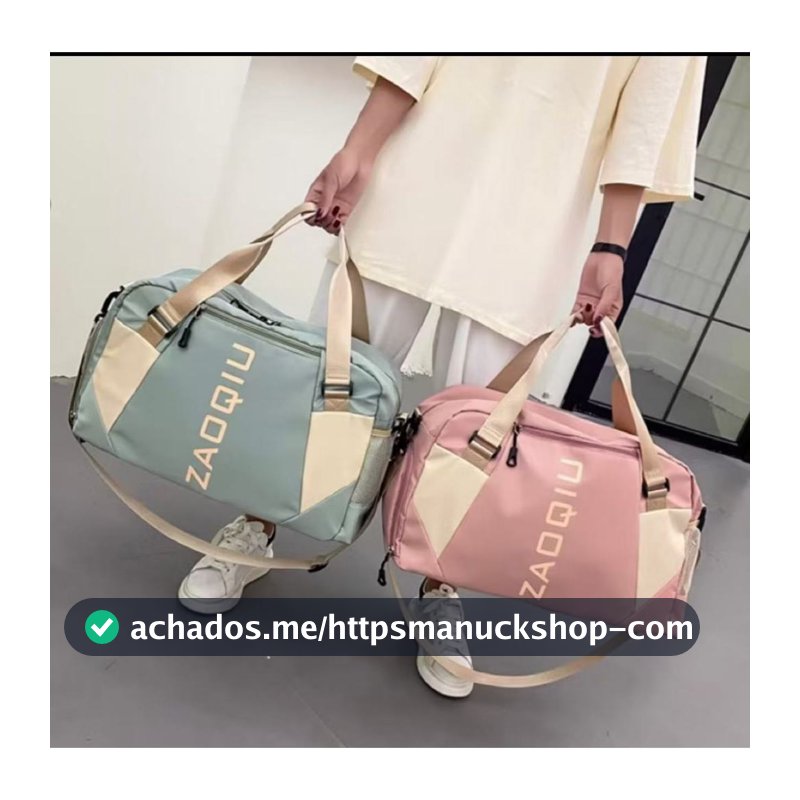 Mala Esportiva Bolsa Feminina Organizadora Passeio Viagem Porta Tenis