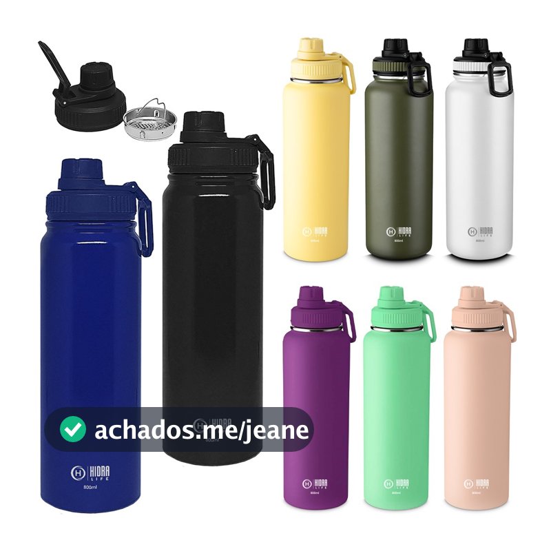 Garrafa Térmica  - Pequenos defeitos - Quente & Frio Com Isolamento Térmico De Grande Capacidade em Inox Térmica