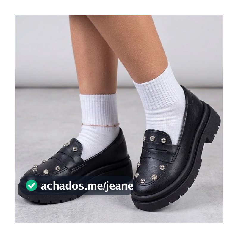 Sapato de Boneca Loafer Molekinha 2576.100/103/201