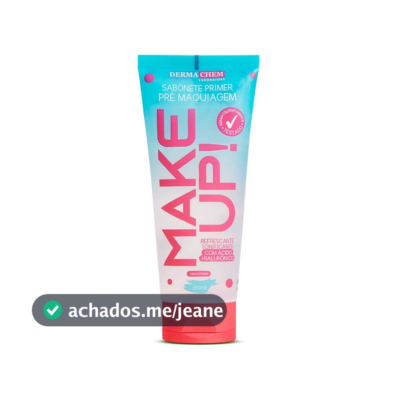 Primer Make Up 100ml Sabonete Facial Dermachem