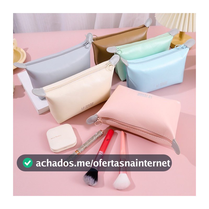 Necessaire Organizador Cosmético Maquiagem Feminino Para Viagem Em Alto Qualidade