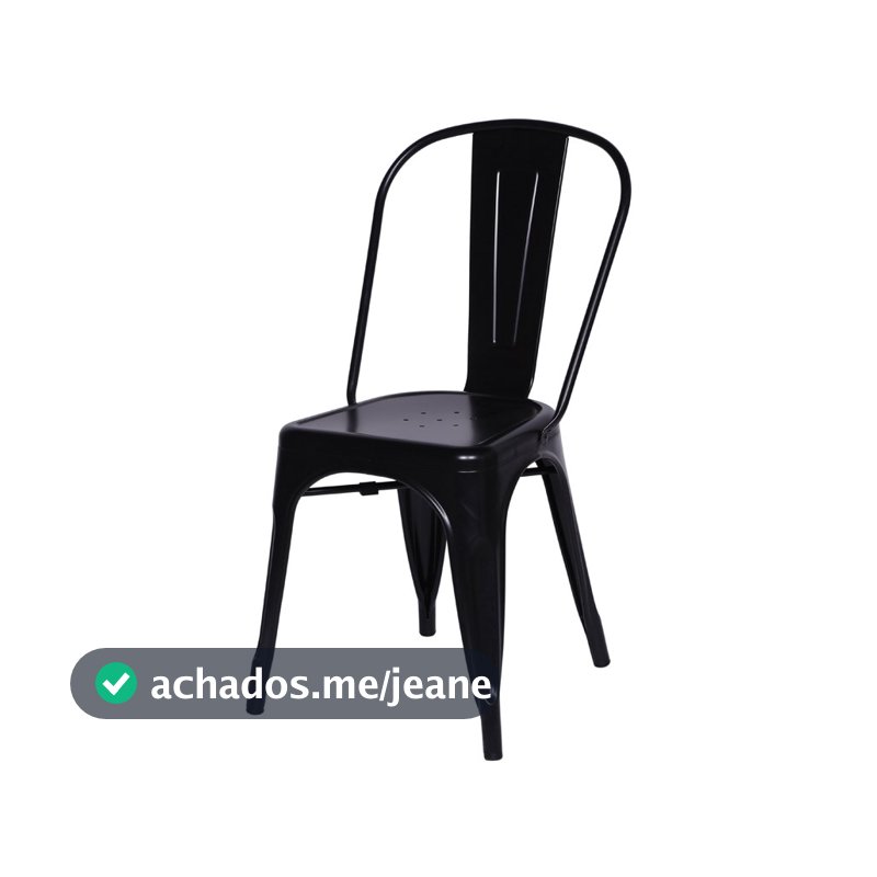 Cadeira de Jantar Boxbit Titan Tolix Aço Pintura Epoxi