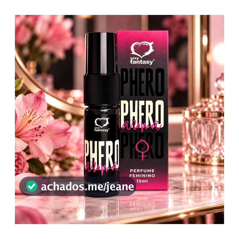 Perfumes Pheromônio Feminino Premium Aroma Doce e Projeção Marcante 15ml