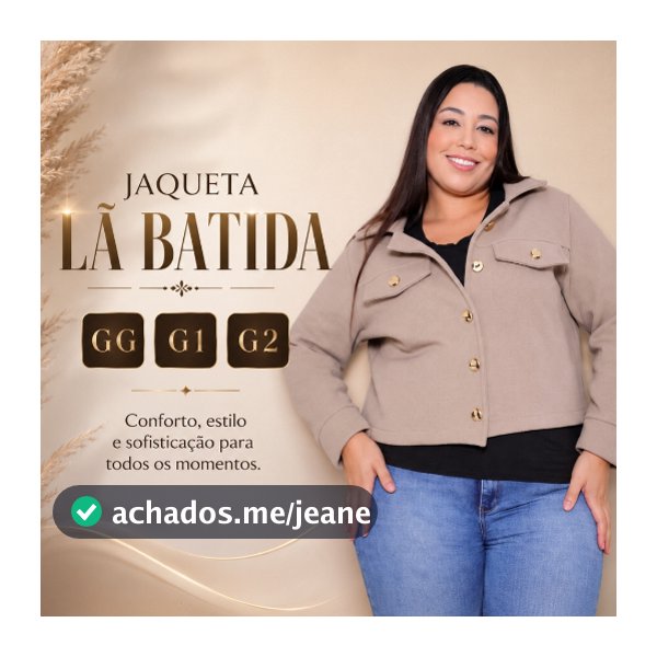 Blusa Jaqueta Feminino Lã Batida Para Inverno.