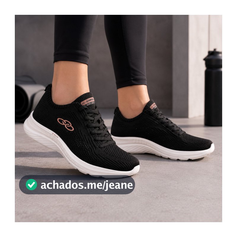 Tênis Olympikus Feminino Ultraleve 130g Treino Musculação Academia Caminhada Macio Antiderrapante