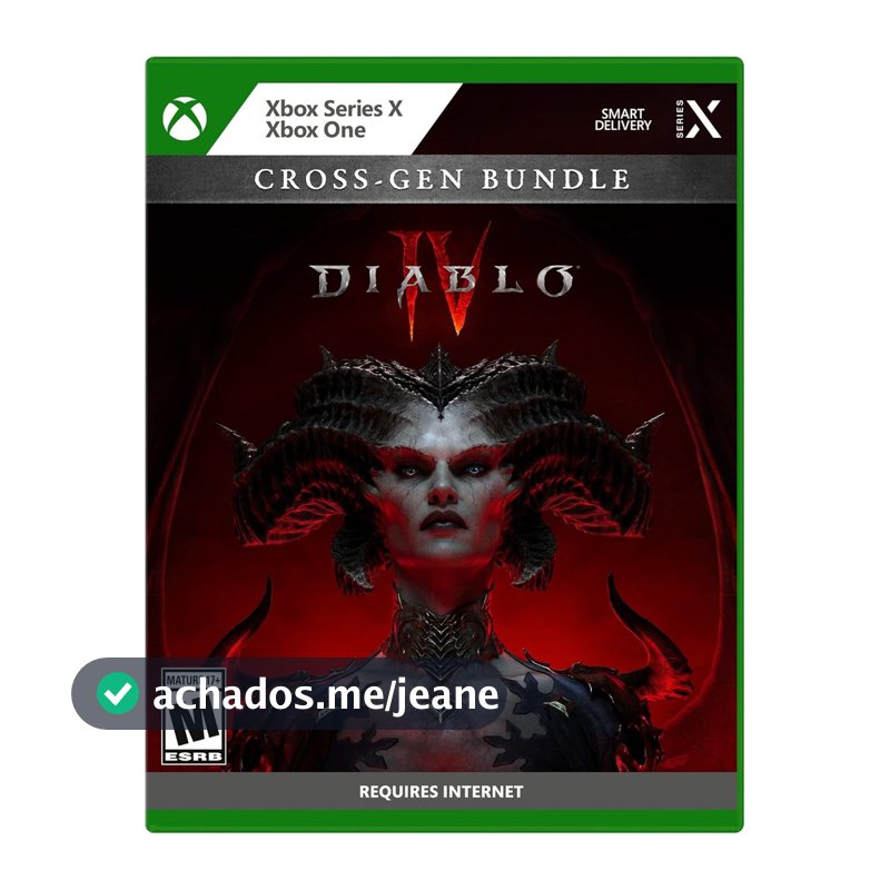 Diablo 4 Xbox One e Xbox Series X Midia Fisica