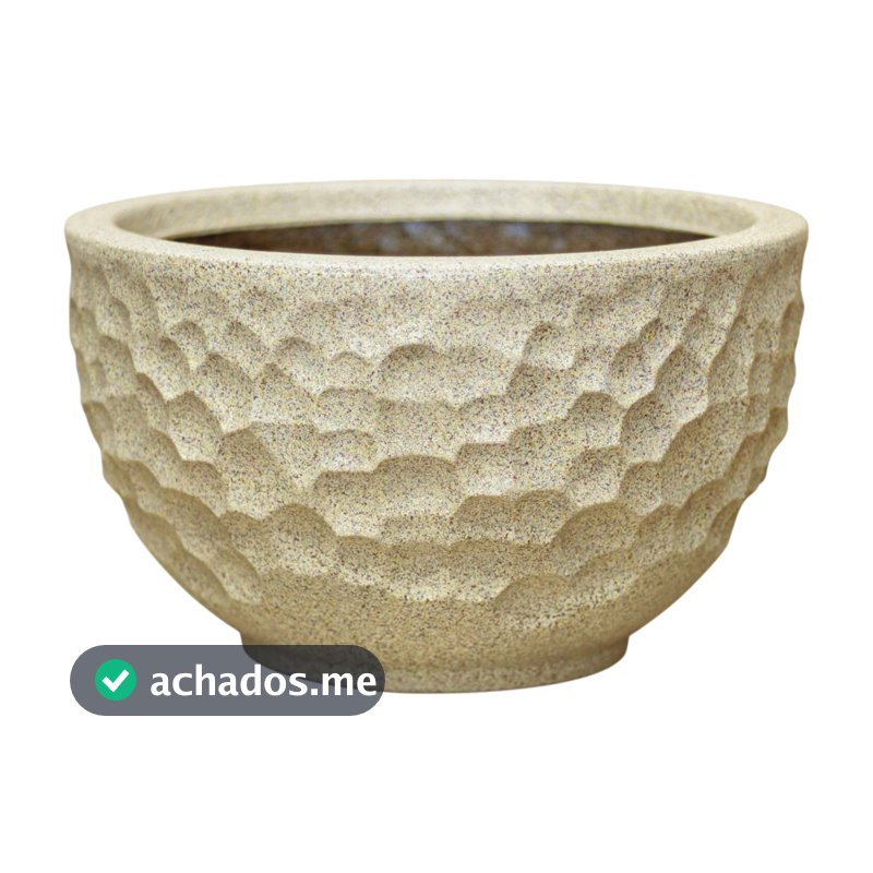 Vaso de Planta Decorativo para Casa Oval Liso 1,8 Litros Decoração para Casa