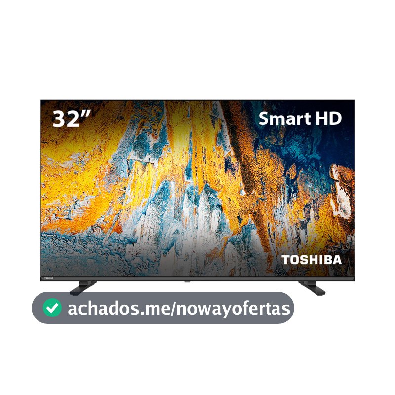 Smart TV DLED 32 HD Toshiba 32V35L VIDAA 2 HDMI 2 USB Wi-fi - TB016M