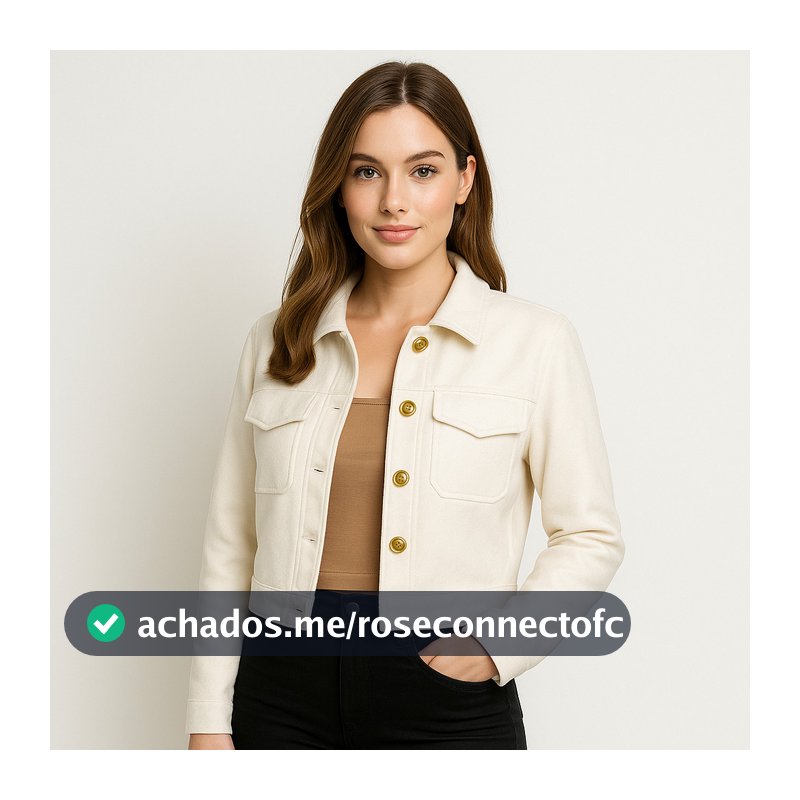 Jaqueta Feminina Casaco De Frio Lã Batida  Moda Premium Slim